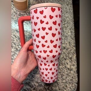 HydroJug 32oz Valentines Day heart traveler